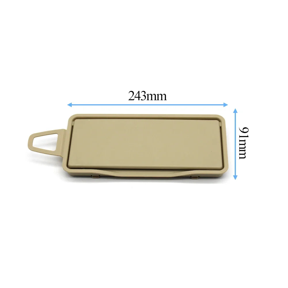 W212 W218 Interior Front Light Right Sun Visor Shade Mirror Board Makeup Mirror Cover for Mercedes-Benz E CLS Class - image