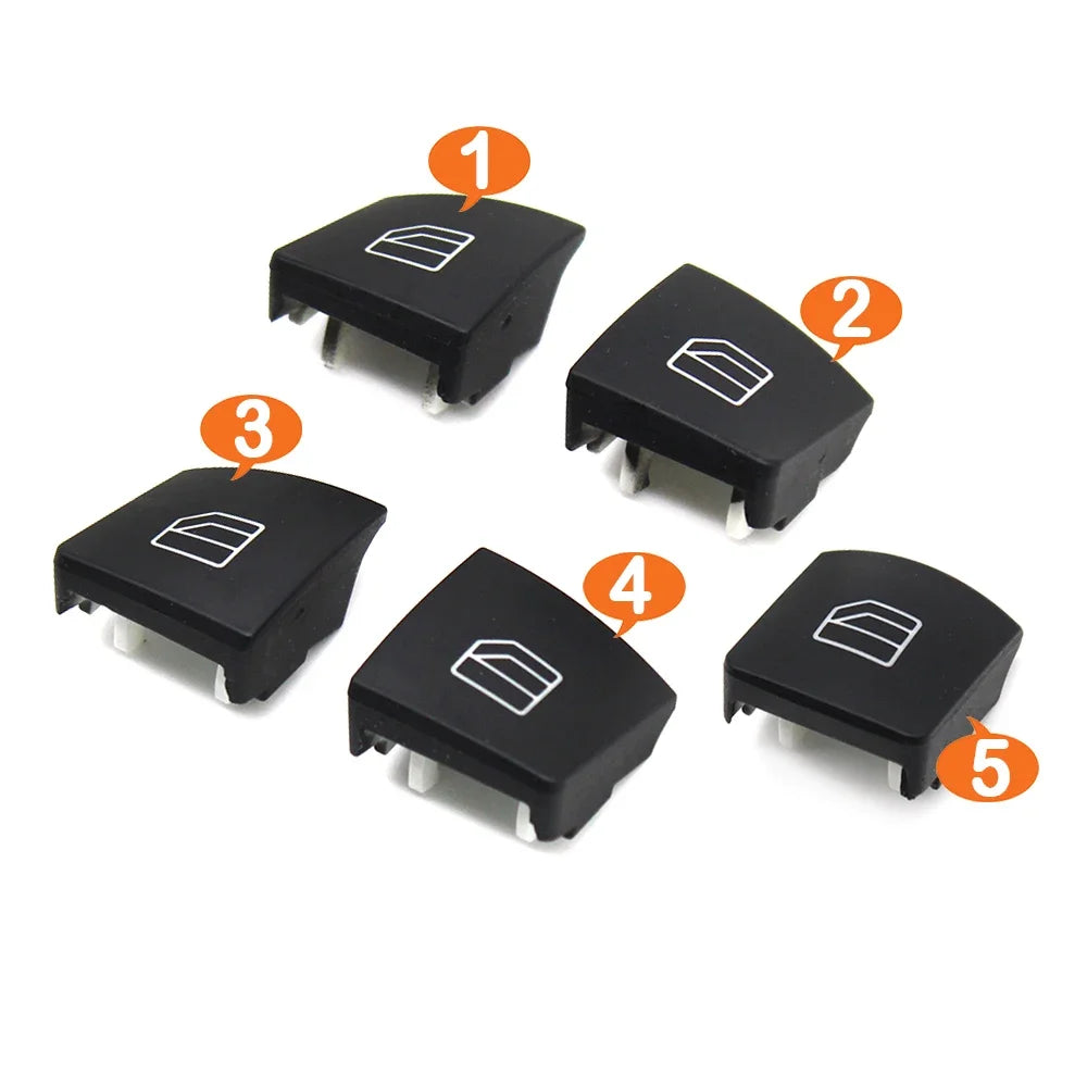 Interior Window Lifter Switch Button Cover for Mercedes-Benz A B C E GLA GLK Class W176 W246 W204 W212 W207 W156 X204 - image