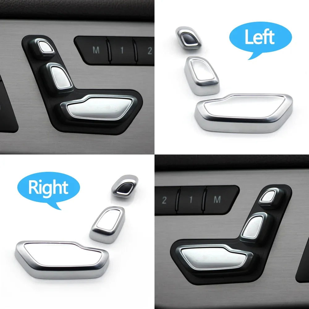 Seat Headrest Adjust Switch Button Cover for Mercedes-Benz C E ML GL GLE GLK W204 W212 W207 W166 X204 E200 ML300 GLE450