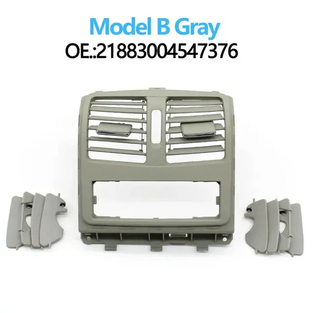 Rear AC Vent Grille Outlet Cover Panel for Mercedes-Benz CLS Class W218 2188300354 2188300454 - Model B Gray - image 8