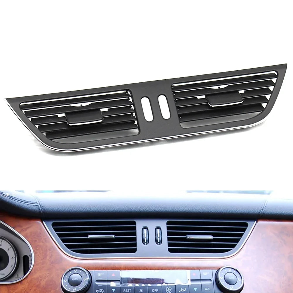 Front Central AC Heater Air Vent Grille Outlet Cover for Mercedes-Benz CLS W219 A2198300054 - Default Title