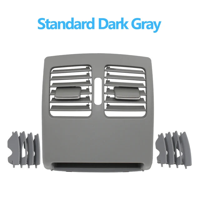 Rear AC Vent Grille Panel for Mercedes-Benz C E Class Coupe W204 W207 2048300354 2048300554 - Dark Gray-Standard model