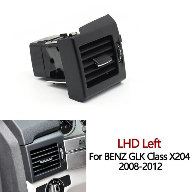 X204 Dash AC Air Vent Outlet Grille Assembly for Mercedes-Benz GLK Class 180 200 220 350 2008 2009 2010 2011 2012 - LHD Left