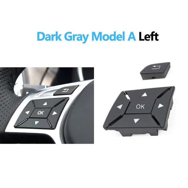 Steering Wheel Switch Multi-functional Button for Mercedes-Benz C E A GLK Class W204 X204 W212 W156 W246 W207 W117 W218