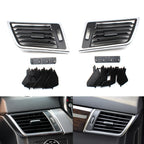Dashboard AC Vent Grill Outlet Panel for Mercedes-Benz ML GL M Class W166 2012-2015 1668308900 - Black Left