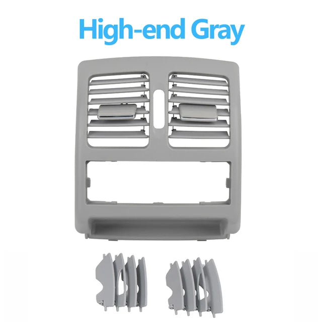Rear AC Vent Grille Panel for Mercedes-Benz C E Class Coupe W204 W207 2048300354 2048300554 - Gray-High-end model - image 7