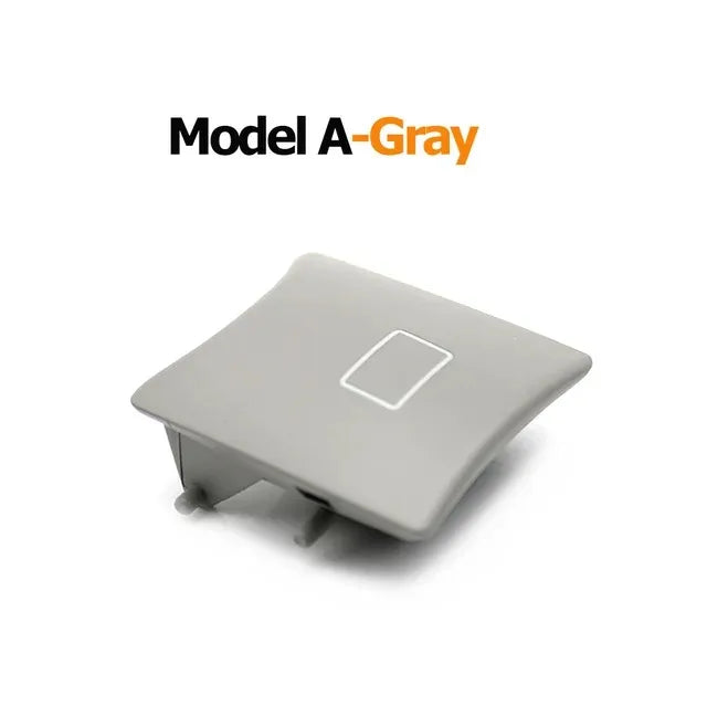 Power Sunroof Window Switch Button Knob Cover for Mercedes-Benz ML GL R Class W164 W251 1648207185 1648702526 - Model A-Gray