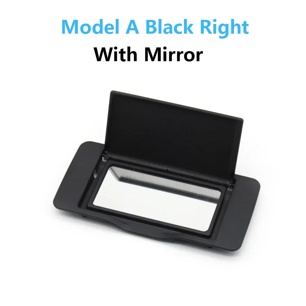 Front Sun Visor Mirror Cover Makeup Mirror Cover for Mercedes-Benz ML GL C Class W164 W203 W251 ML400 GL350 GL450 - Model A