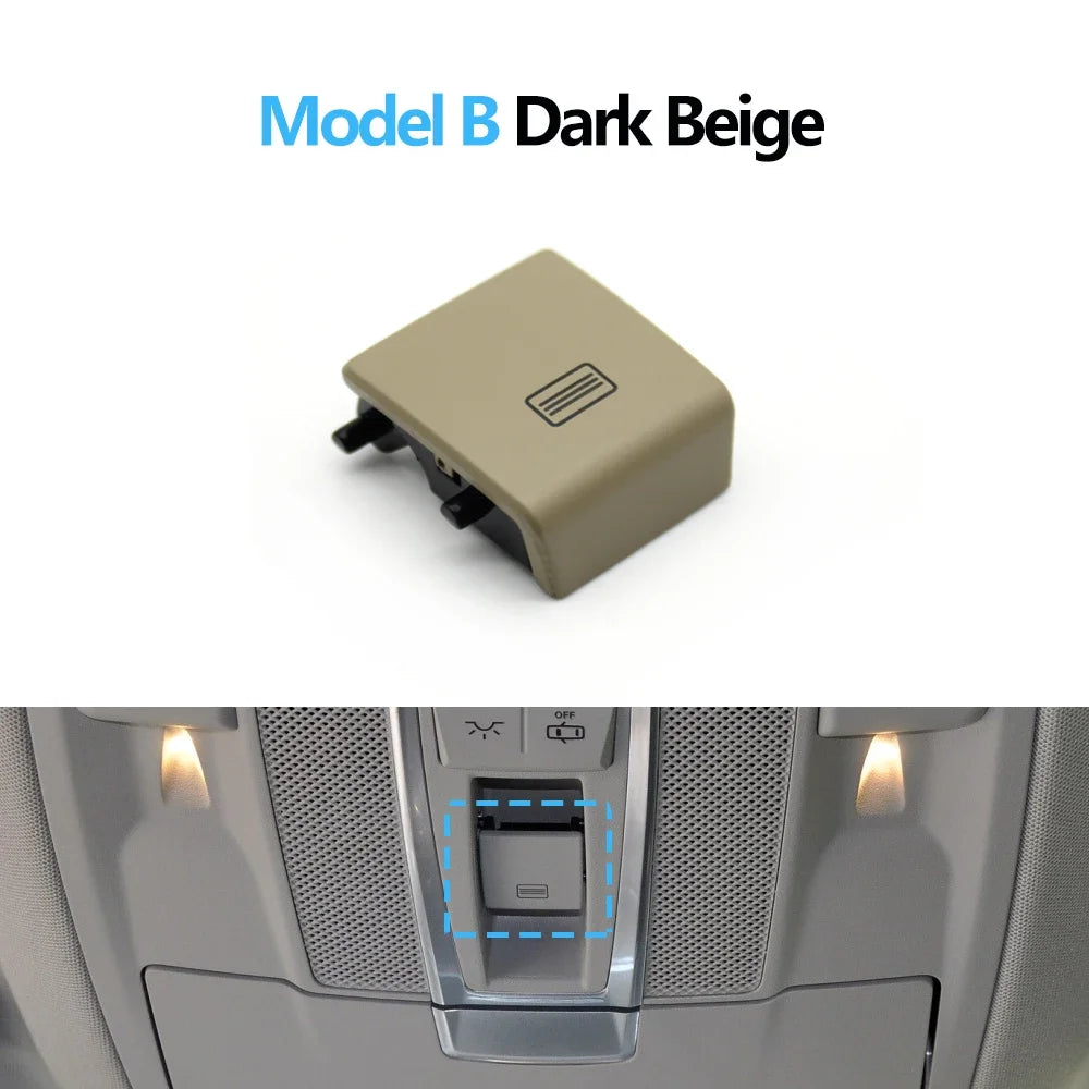 Inner Door Ceiling Light Switch Sunroof Window Switch Button Assembly for Mercedes-Benz ML GL GLE GLS G W166 W292 X166 W463