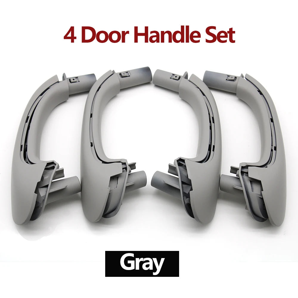 Interior Door Handle Set for Mercedes-Benz W203 C Class 2000-2007 - Gray 4PCS Set - image 3