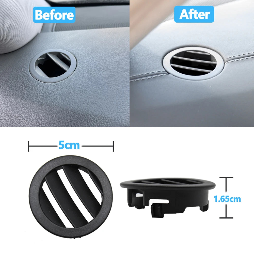 Dashboard AC Vent Grille Small Round Cover for Mercedes-Benz E Class W212 2128310359 2128310459 - image 10