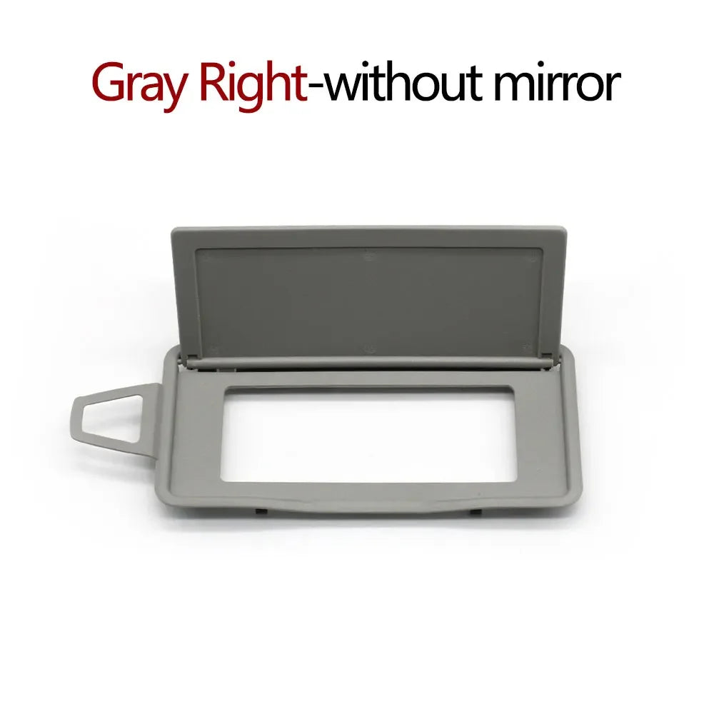 Sun Roof Shade Sunvisor Cover Makeup Mirror Holder Panel Cover for Mercedes-Benz S Class W220 1998-2005 S350 S500 S600 - Gray