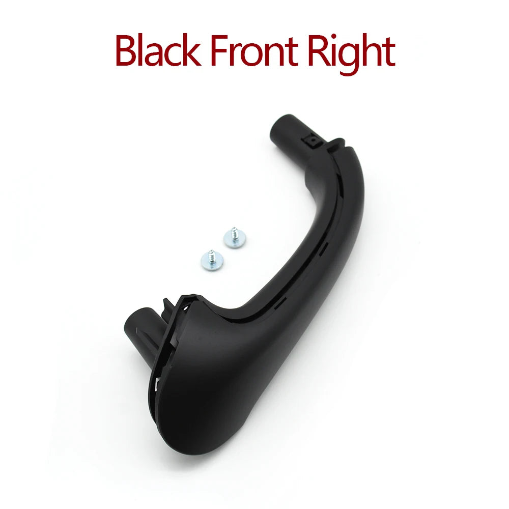 Interior Door Pull Handle With Outer Cover for Mercedes-Benz W203 C Class 2000-2007 2038101551 - Front Right-Black - image 2