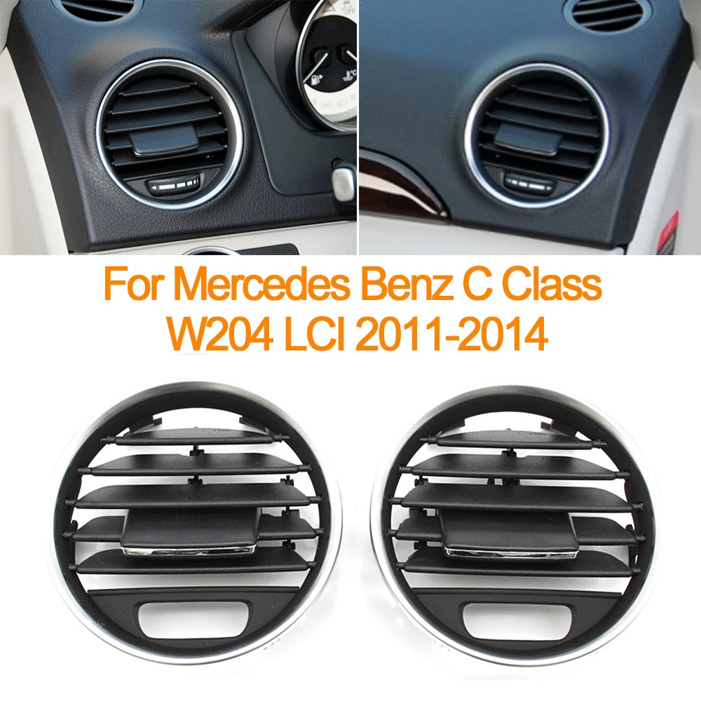 Interior AC Vent Grille Panel Cover for Mercedes-Benz C Class W204 LCI 2048306354 - image 3