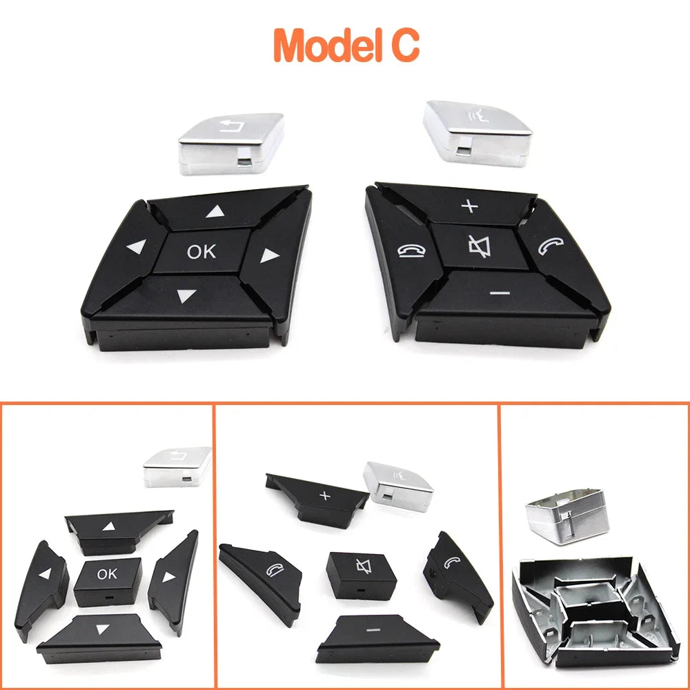 Three Model Multi-function Steering Wheel Control Button Switch Keys for Mercedes-Benz G Class W463 G350 G500 G55 - image 7