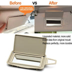 Sunshade Sun Visor Glass Cover Makeup Mirror Holder Panel Cover for Mercedes-Benz E Class W211 2003-2006 E230 E280 E300 E320