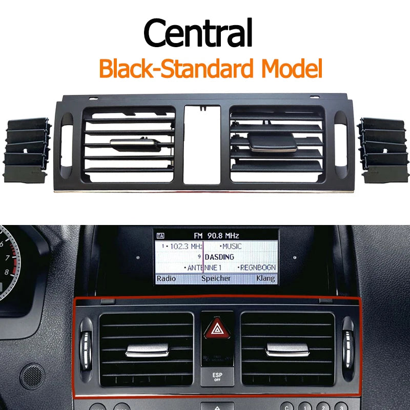 AC Vent Grille Outlet for Mercedes-Benz W204 C Class C180 C200 C230 C260 C300 C350 RHD - Central-Standard model