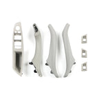 BMW 5 Series Inner Door Pull Handle Kit with Leather 2010-2017 F10 F11 RHD