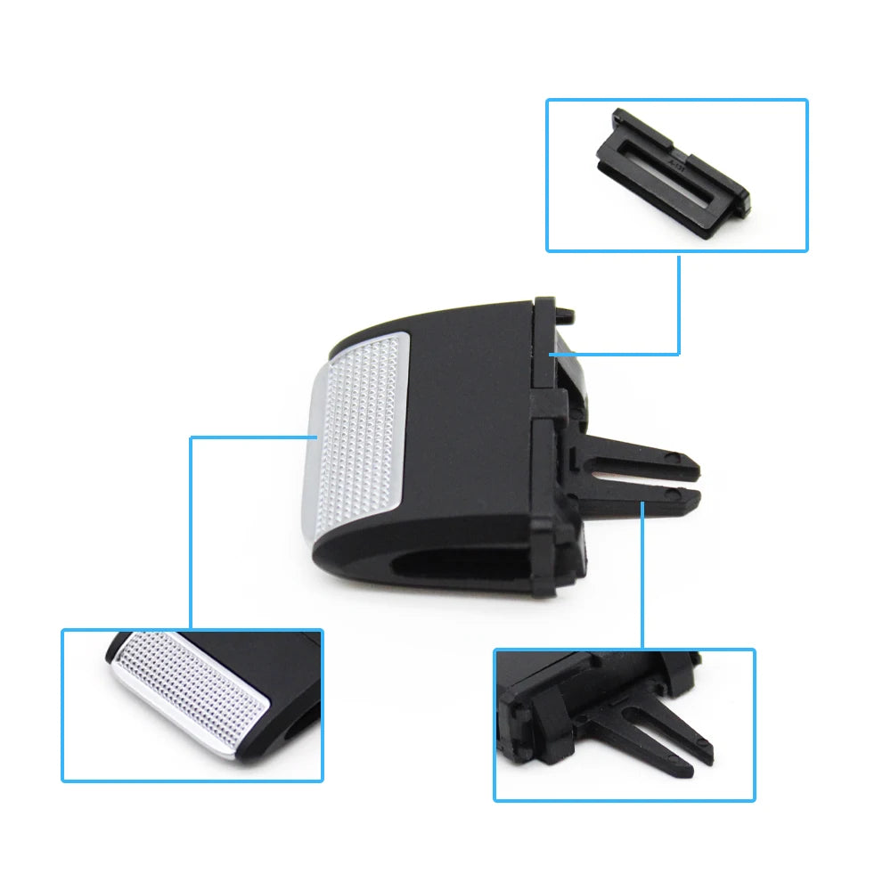 Console AC Air Vent Outlet Tab Clip Repair Kit Puller Trim for Mercedes-Benz GLS GLE Class W167 2020-2022 1678307801 - image