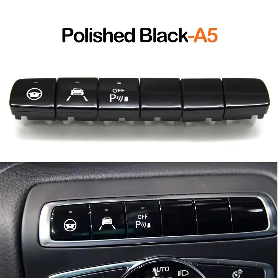 Block Radar Cruise Lane Assist Button Headlight Camera Parking PDC Sensor Switch for Mercedes-Benz W205 X253 W447 W213 W238