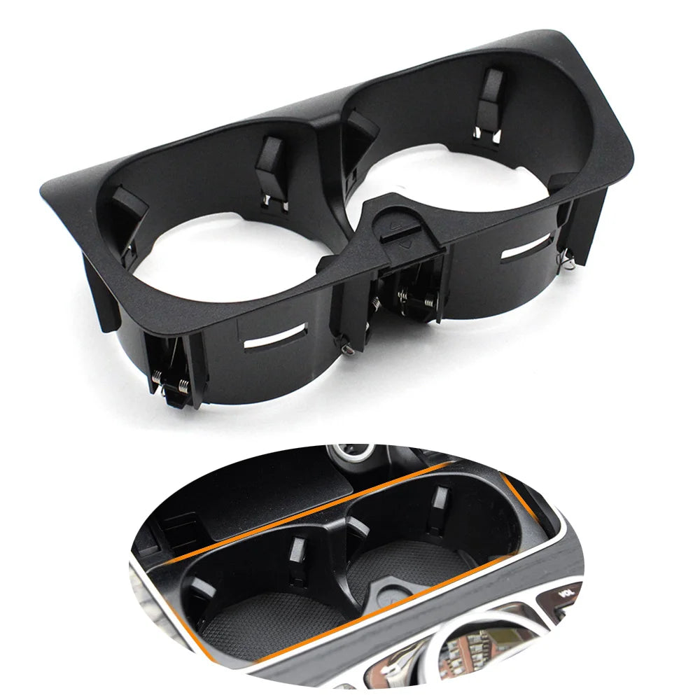 Center Console Water Drink Cup Holder Insert Panel for Mercedes-Benz C GLC E V CLS Class W205 W253 W213 W447 W257 W238