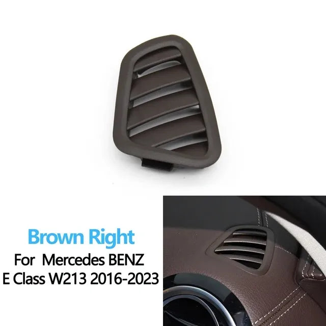 Front Console AC Vent Grille Trim Cover for Mercedes-Benz E Class W213 E200 E260 E300 - Brown Right - image 4
