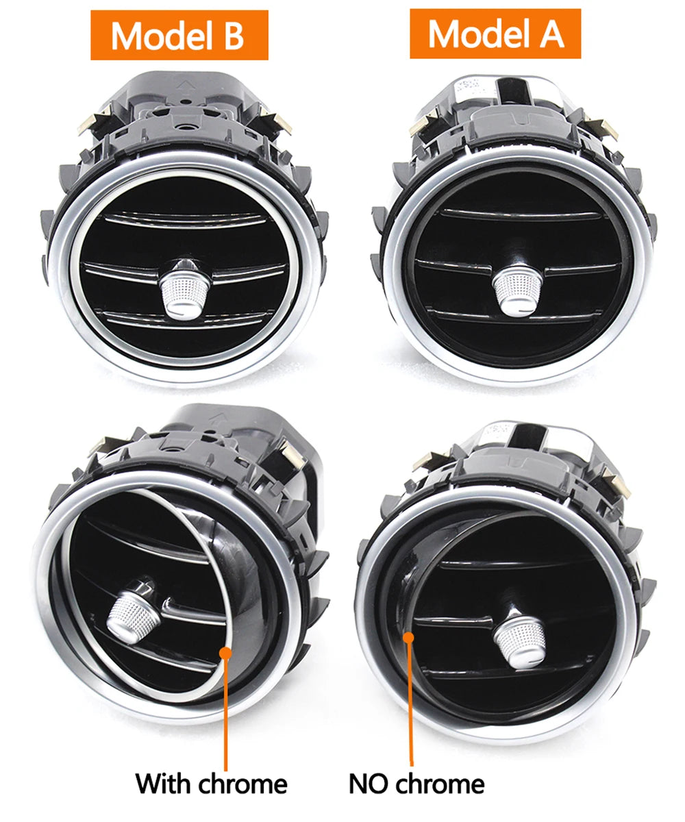 Front Central Rear Air Conditioning Vent Outlet Assembly for Mercedes-Benz C Class W205 2015-2021 2058300301 - image 8