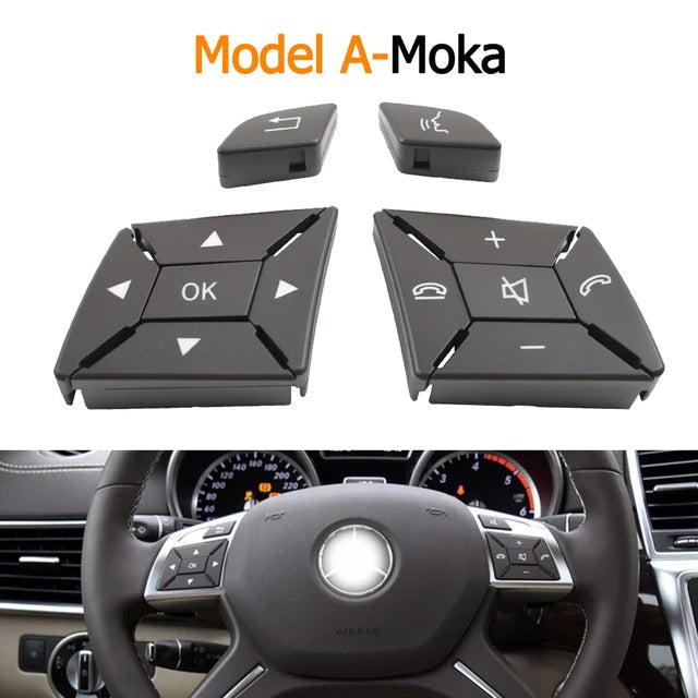Interior Steering Wheel Multi-function Keys Switch Control Buttons for Mercedes-Benz GL ML W166 G Class W463 1669052800