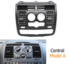 Center Dashboard Air Vent Outlet Cover for Mercedes-Benz Vito Viano W636 W639 2004-2015 6366800800 6366801000 - Central-Model