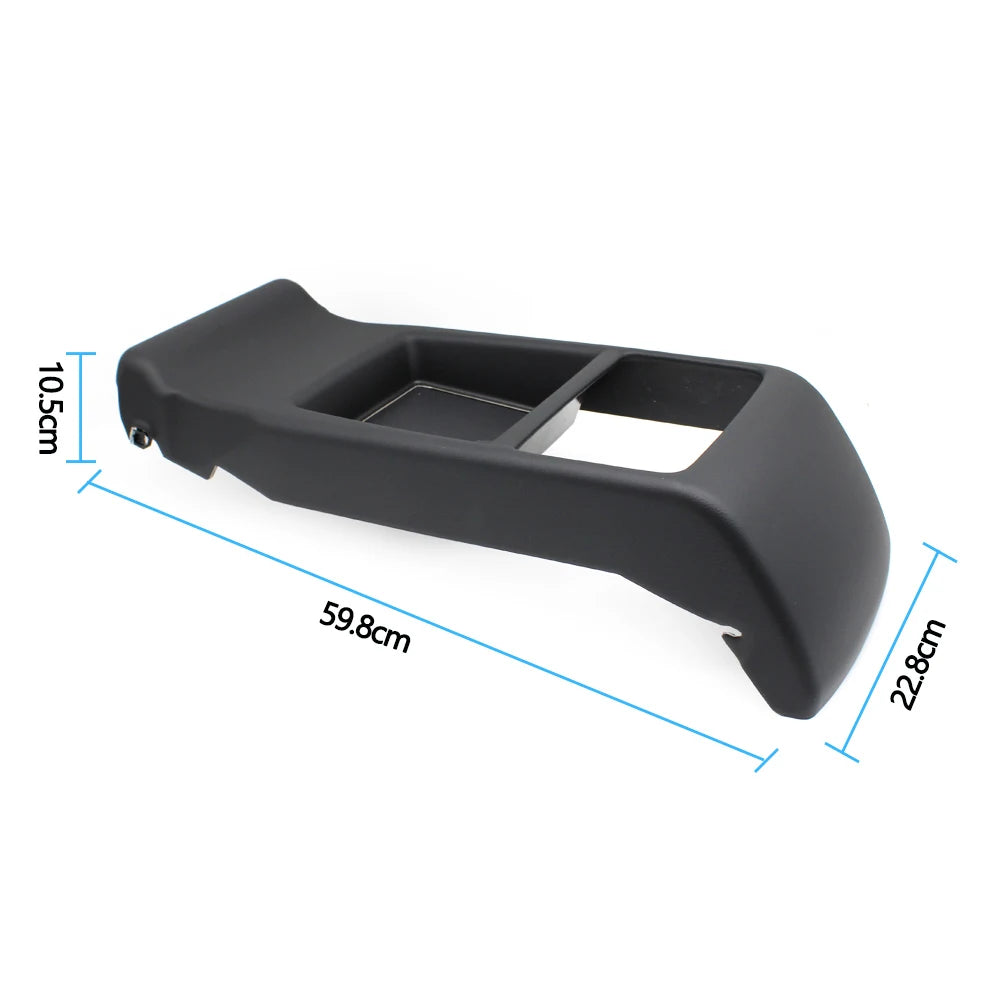 Rear Seat Center Console Armrest Cup Holder Cover Storage for Mercedes-Benz C E Class Coupe W204 W207 C180 C250 E350 E500