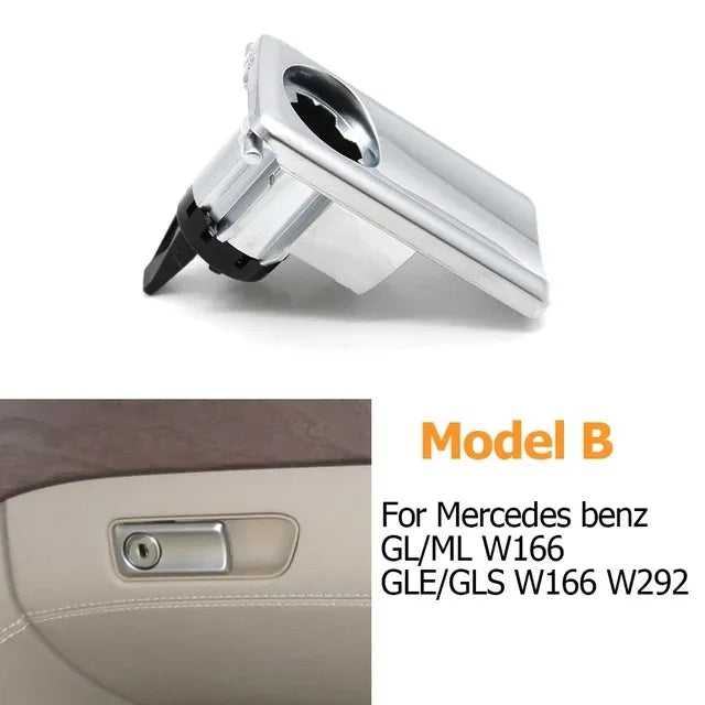 Upgraded Dashboard Toolbox Unlock Switch Glove Box Latch Handle for Mercedes-Benz GL ML GLE GLS W166 W292 1666800491 - Model