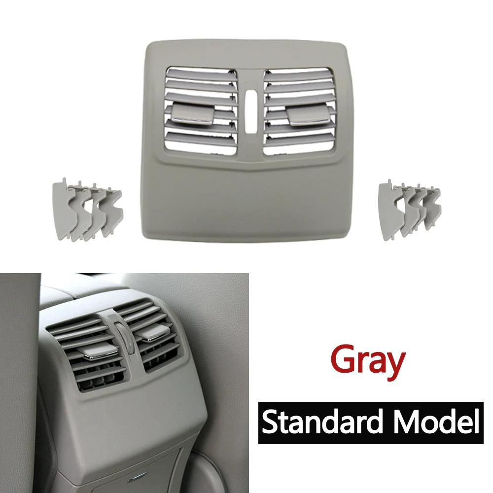 New Upgraded Rear AC Vent Grille Outlet Cover for Mercedes-Benz E Class W212 2009-2014 2128300454 - Gray - image 3