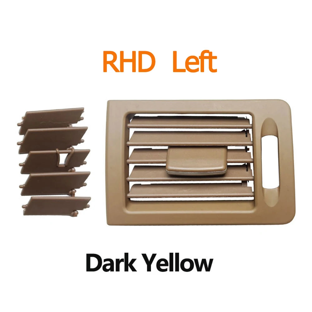 Front Dashboard AC Vent Grille for Mercedes-Benz W204 C180 C200 220 230 260 2048300754 - RHD Left-Yellow - image 8