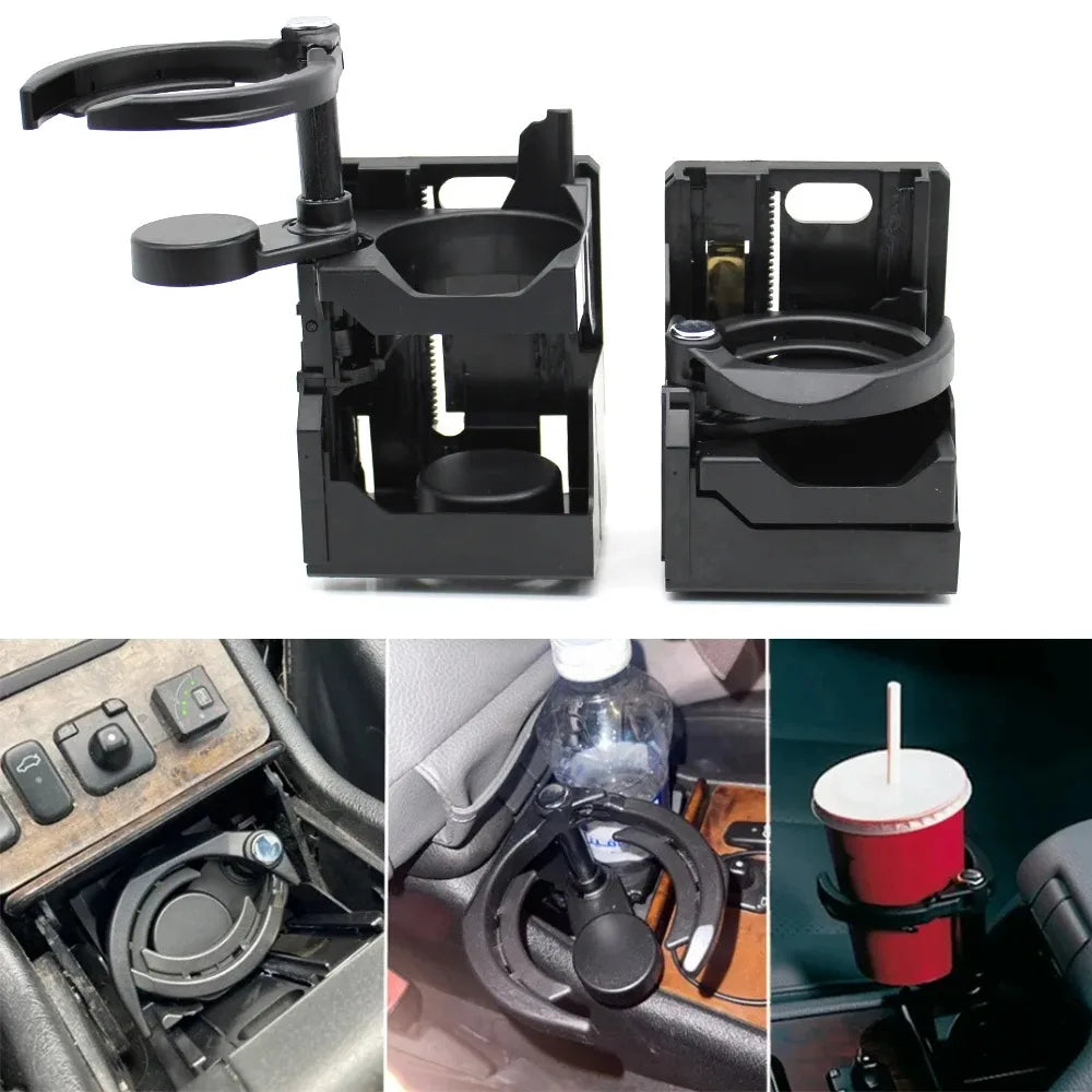 Center Console Beverage Water Drink Stand Fixer Cup Holder for Mercedes-Benz E Class W210 E230 E300 E320 E400 LHD - image 5