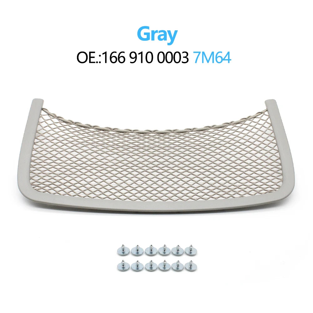 Front Seatback Panel Cover Trim for Mercedes-Benz ML GL GLS GLE R Class W164 W166 W251 1669100003 - Grey - image 4