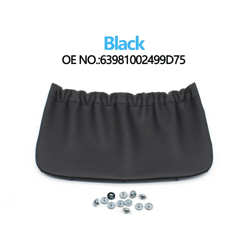 Hot-selling Seat Back Panel Backrest Cover Storage Bag for Mercedes-Benz Viano W639 2011-2015 - Black