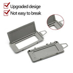 W220 Interior Front Sun Shade Visor Cover Makeup Cosmetic Mirror Holder Panel Cover for Mercedes-Benz S Class - image 11