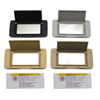 Sunroof Shade Sun Visor Makeup Cosmetic Mirror Panel Cover for Mercedes-Benz M ML GL Class W164 2006-2011 1648100710 - image