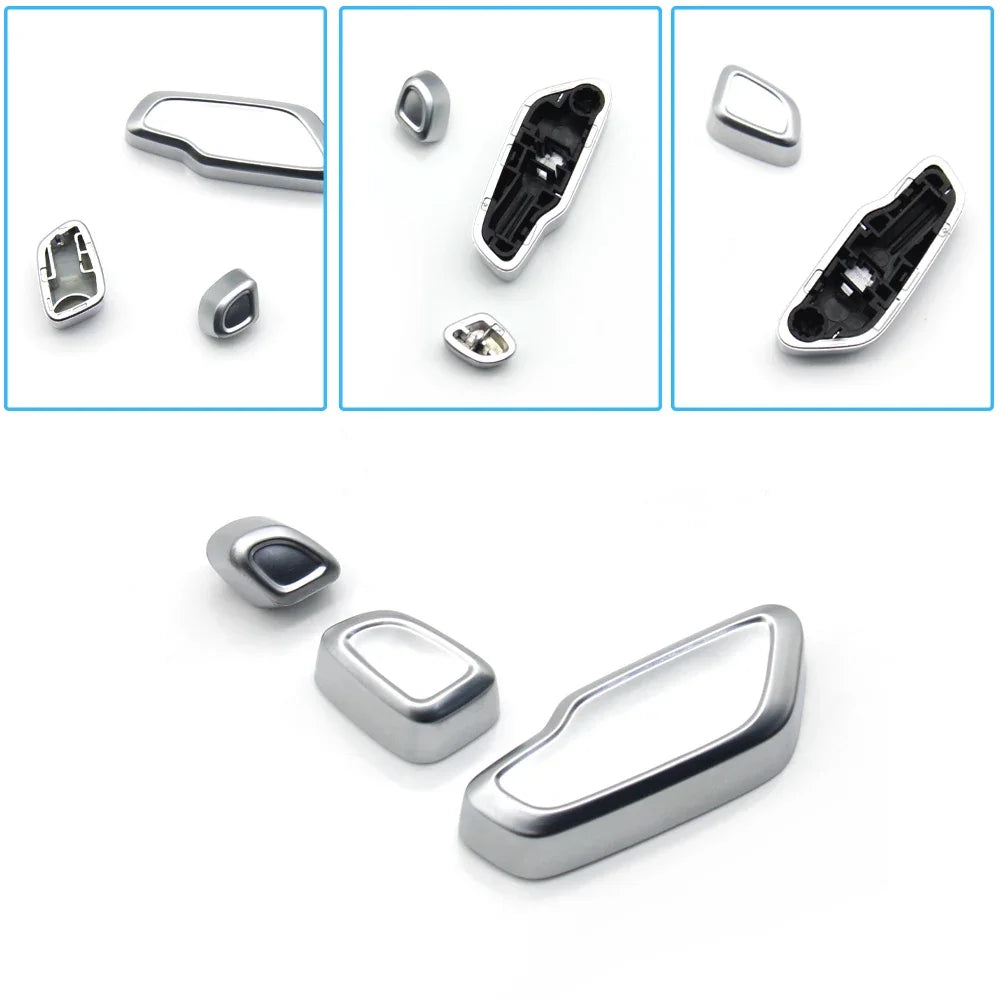 Front Seat Backrest Headrest Switch Button Cover for Mercedes-Benz C E GLK ML GL Class W204 X204 W166 W207 W212 204870008