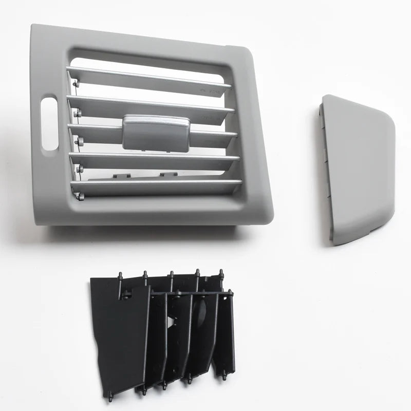 Dashboard Chromed AC Vent Grilles Outlet Cover for Mercedes-Benz R Class W251 2518302254 2518302554 2518302654 - Gray-Right