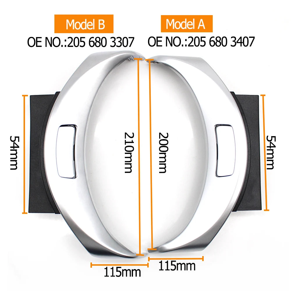 Console Armrest Cover Switch Button Central Storage Box Switch for Mercedes-Benz C W205 GLC W253 2056803407 - image 4