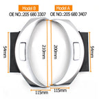 Console Armrest Cover Switch Button Central Storage Box Switch for Mercedes-Benz C W205 GLC W253 2056803407 - image 4