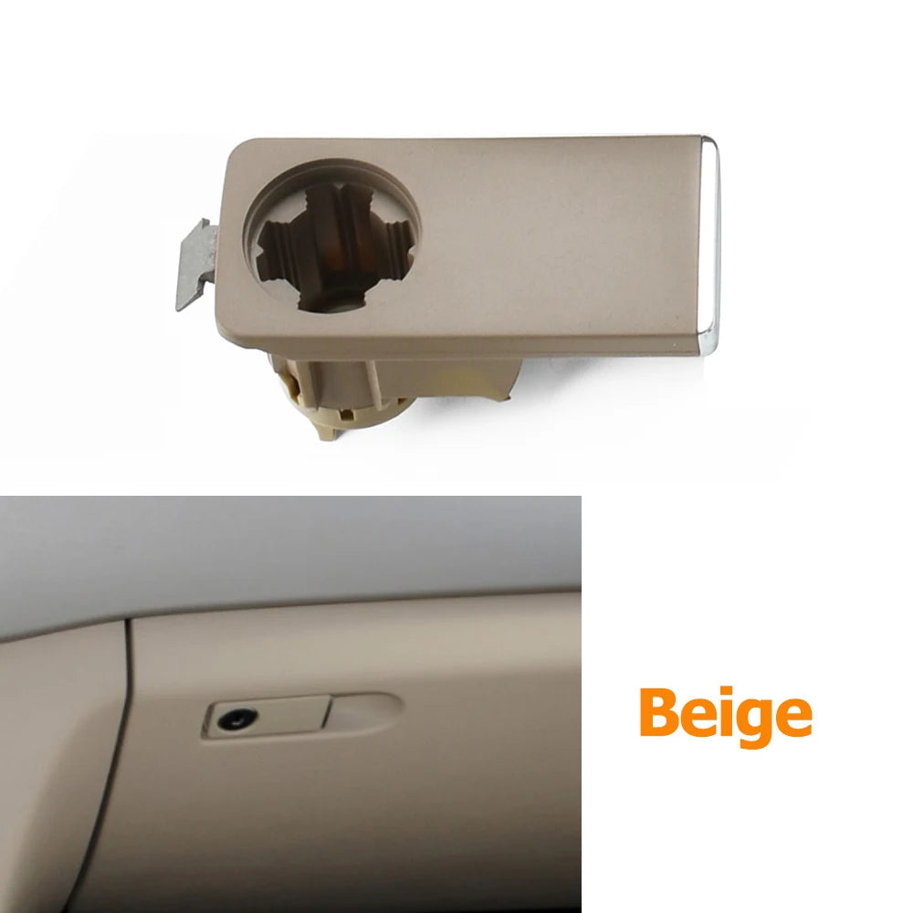 Upgraded Dashboard Glovebox Switch Toolbox Latch Handle for Mercedes-Benz C CLK Class W204 X204 2007-2015 2046800098 - Beige