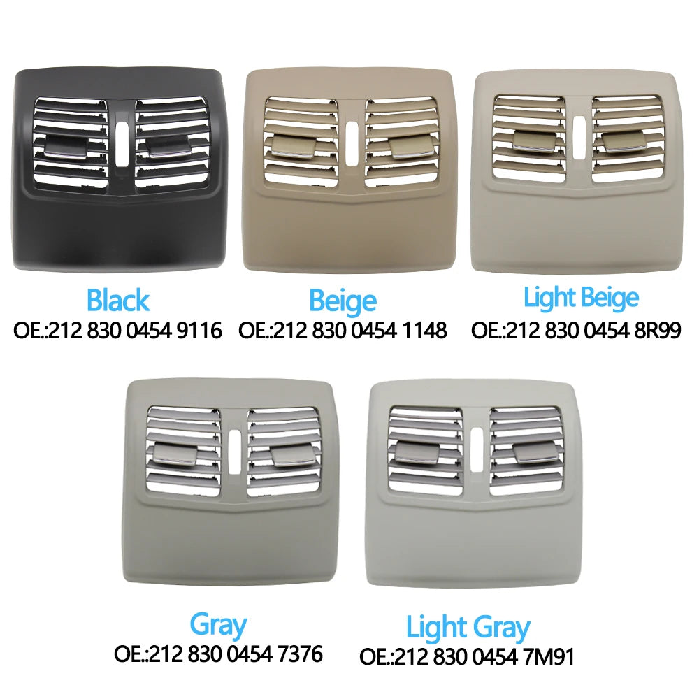 New Upgraded Rear AC Vent Grille Outlet Cover for Mercedes-Benz E Class W212 2009-2014 2128300454 - image 7