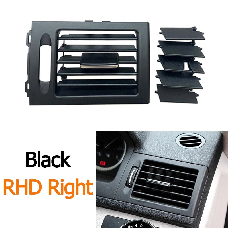 Front Dashboard AC Vent Grille for Mercedes-Benz W204 C180 C200 220 230 260 2048300754 - RHD Right-Black - image 10