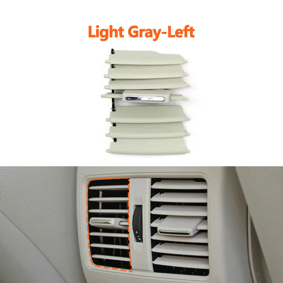Rear AC Vent Slide Clip Repair Kit for Mercedes-Benz CLA GLA B Class W176 W117 W156 W246 2013-2018 - 15.3*15.3*3.5CM - Light