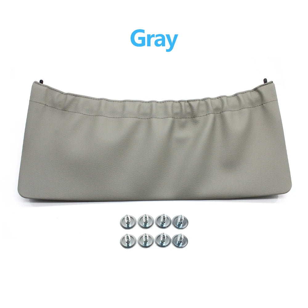 Front Leather Seatback Pocket Storage for Mercedes-Benz S CL Class W221 W216 2219101339 - Grey - image 5