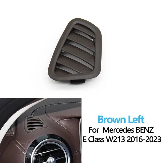 Front Console AC Vent Grille Trim Cover for Mercedes-Benz E Class W213 E200 E260 E300 - Brown Left - image 3