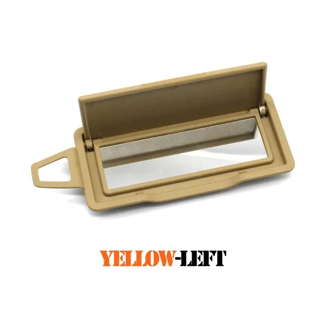 Sunroof Sun Visor Shield Makeup Cosmetic Mirror Panel Cover for Mercedes-Benz ML GL R Class W164 W251 1648101510 1648101610