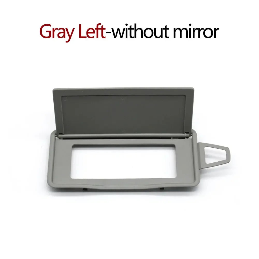 Sun Roof Shade Sunvisor Cover Makeup Mirror Holder Panel Cover for Mercedes-Benz S Class W220 1998-2005 S350 S500 S600 - Gray